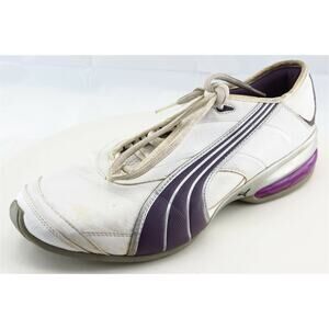 PUMA Size 10 M White Lace Up Running‎ Synthetic Shoes